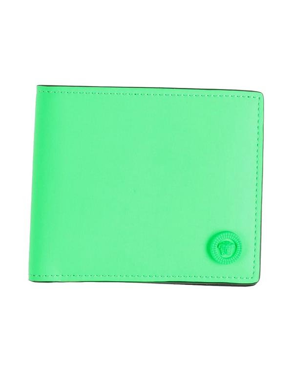 ヴェルサーチ メンズ アクセサリー 財布 VERSACE 財布 Lime Green ライム