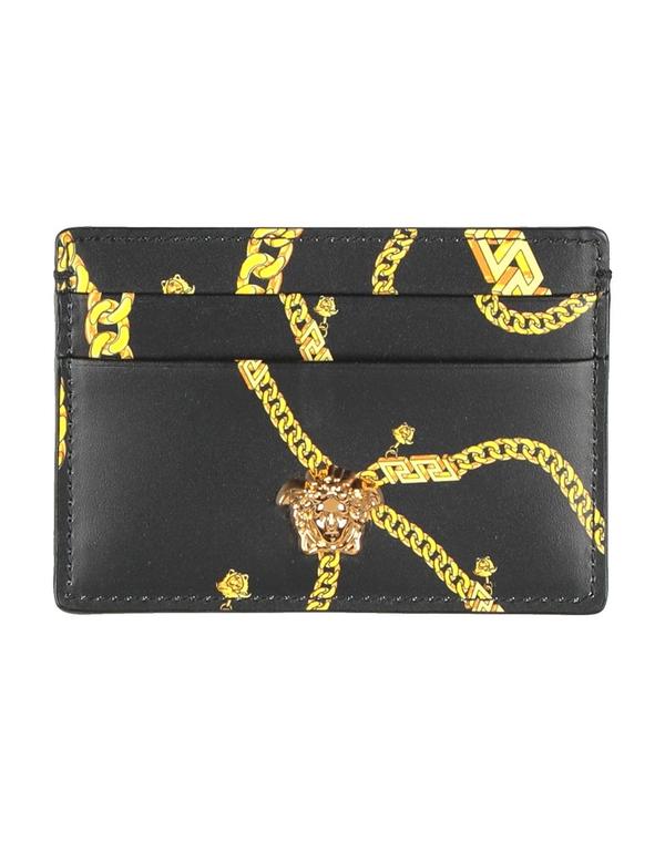 ヴェルサーチ メンズ アクセサリー 財布 VERSACE カードケース Black ブラック