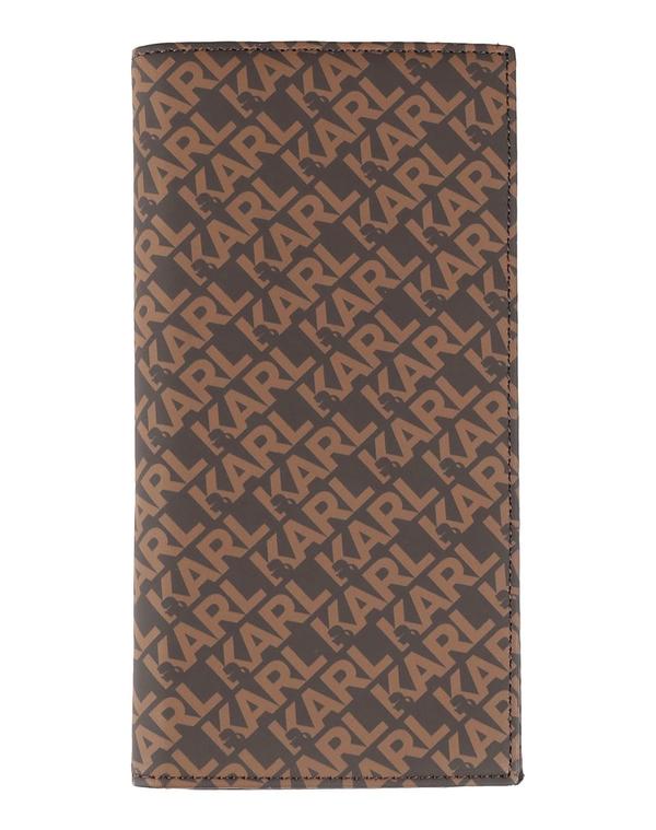 カール ラガーフェルド メンズ アクセサリー 財布 KARLAGERFELD 財布 Dark Brown ブラウン|ReVida 店