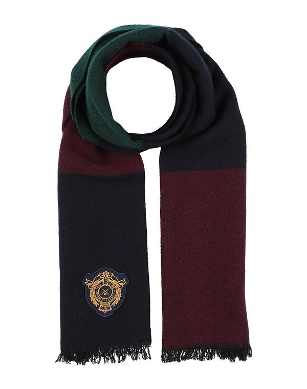 ハケット メンズ アクセサリー マフラー・ストール・スカーフ HACKETT マフラー&スカーフ Midnight Blue ブルー|ReVida 店