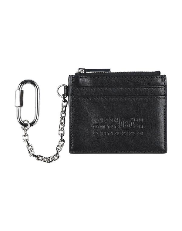 マルタンマルジェラ メンズ アクセサリー 財布 MM6 MAISON MARGIELA カードケース Black ブラック