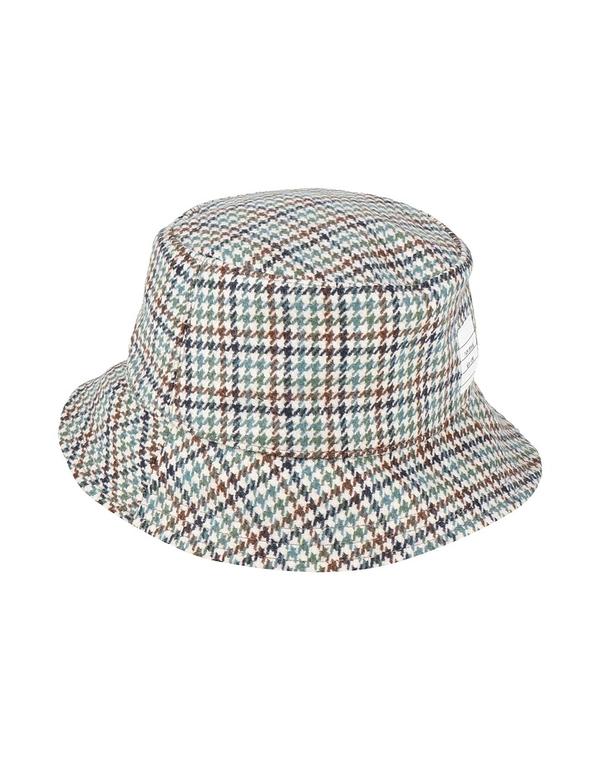 トム赤銅色 メンズ 佩び物 かぶり笠 THOM BROWNE かぶり笠 Off White 象牙色