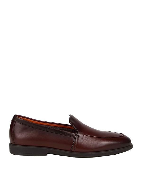 サントーニ メンズ シューズ スリッポン・ローファー SANTONI モカシン Dark Brown ブラウン