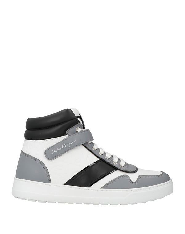 フェラガモ メンズ シューズ スニーカー FERRAGAMO スニーカー Gray グレー｜ReVida 店