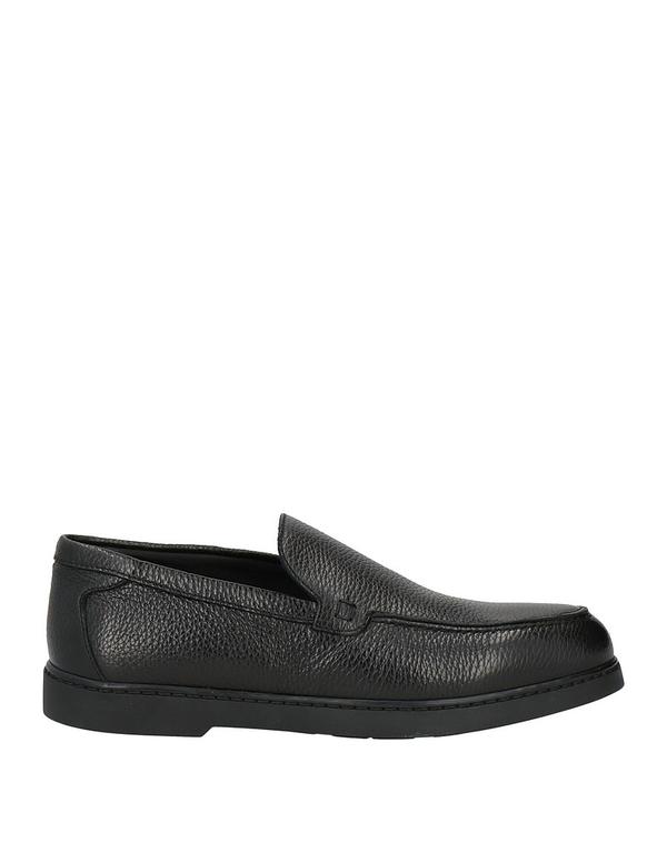 ドンカルズ メンズ シューズ スリッポン・ローファー DOUCAL\u0027S モカシン Black 黒いこと