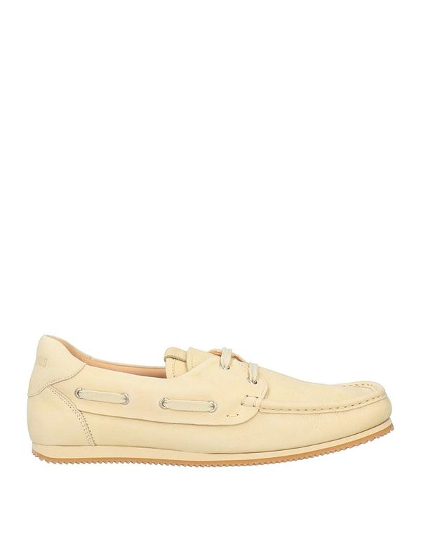 ジャクエムス メンズ シューズ スリッポン・ローファー JACQUEMUS モカシン Pastel Yellow 黄色