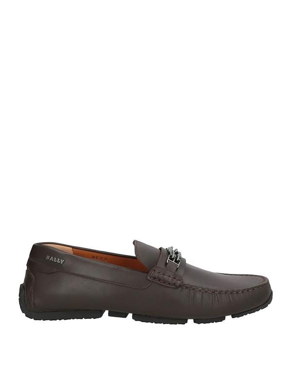 バリー メンズ シューズ スリッポン・ローファー BALLY モカシン Dark Brown ブラウン