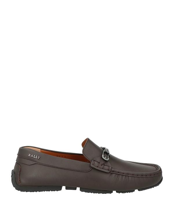 バリー メンズ シューズ スリッポン・ローファー BALLY モカシン Dark Brown 赤銅色