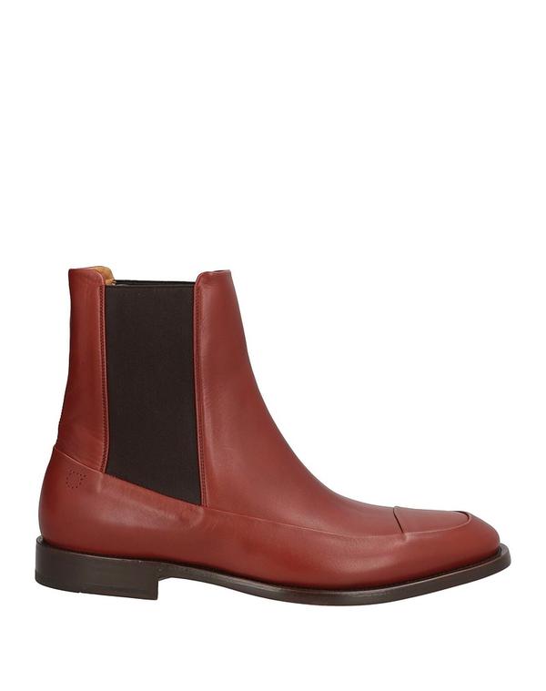 フェラガモ メンズ シューズ ブーツ・レインブーツ FERRAGAMO 遊撃手ブーツ Brown 赤銅色