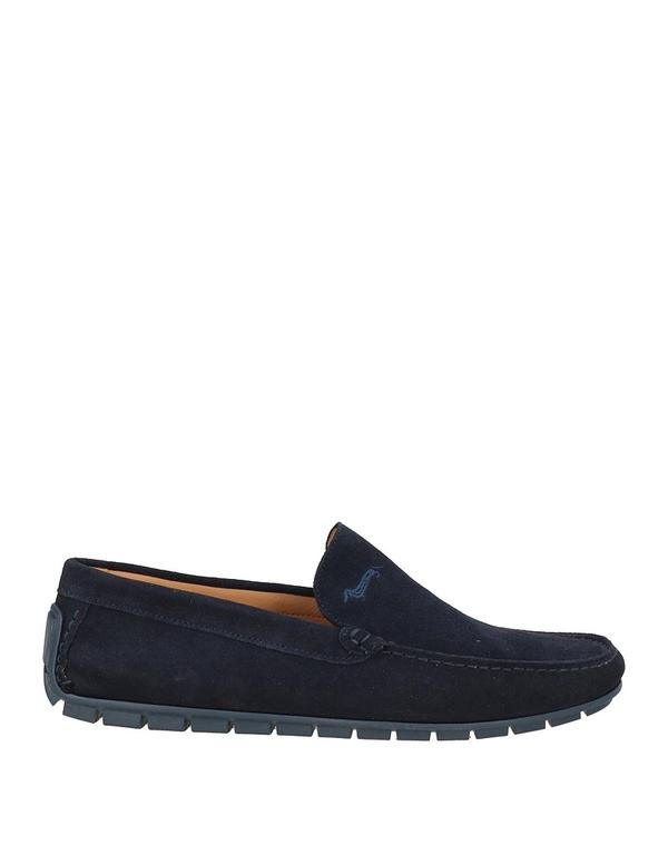 ハーモント \u0026 知恵袋 メンズ シューズ スリッポン・ローファー HARMONT \u0026 BLAINE モカシン Midnight Blue 青色