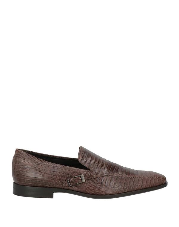 トッズ メンズ シューズ スリッポン・ローファー TOD\u0027S モカシン Dark Brown 赤銅色