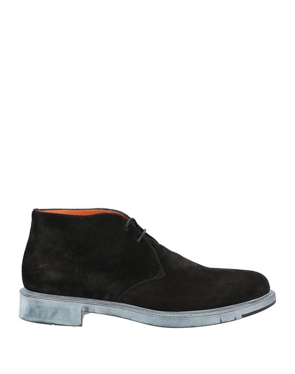 サントーニ メンズ シューズ ブーツ・レインブーツ SANTONI 遊撃手ブーツ Black 黒いこと