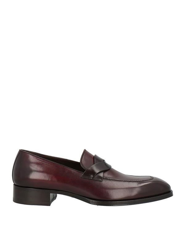 トム・ジェラルド・r・フォード メンズ シューズ スリッポン・ローファー TOM FORD モカシン Bordeaux