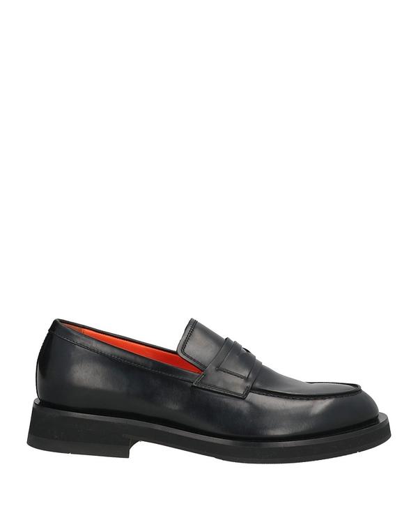 サントーニ メンズ シューズ スリッポン・ローファー SANTONI モカシン Black ブラック