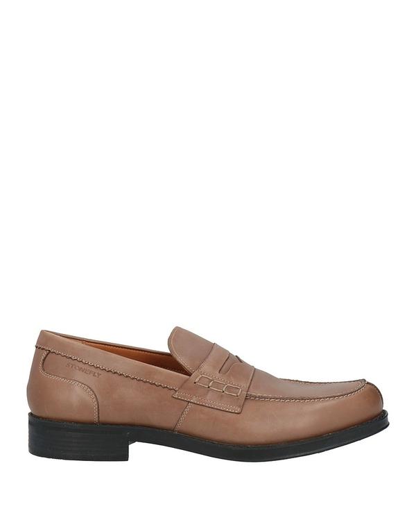 ストーンフライ メンズ シューズ スリッポン・ローファー STONEFLY モカシン Light Brown ブラウン