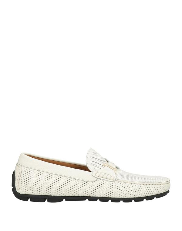 ボールディーニ メンズ シューズ スリッポン・ローファー BALDININI モカシン Off White 象牙色