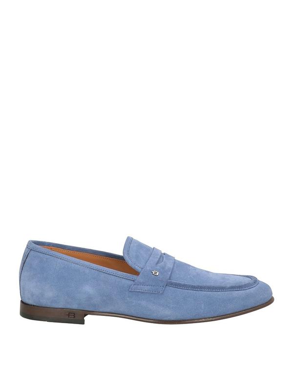 ボールディーニ メンズ シューズ スリッポン・ローファー BALDININI モカシン Blue Gray グレー