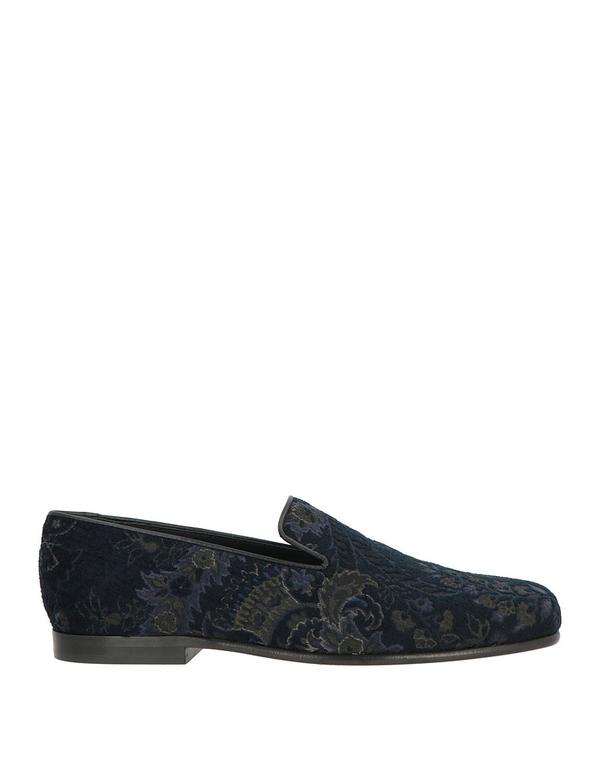 エトロ メンズ シューズ スリッポン・ローファー ETRO モカシン Midnight Blue 青碧