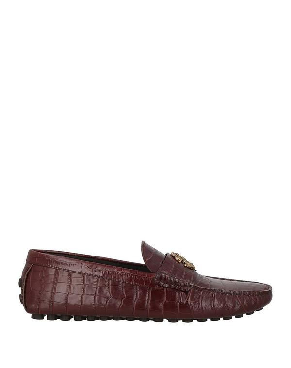 ロベルトカヴァリ メンズ シューズ スリッポン・ローファー ROBERTO CAVALLI モカシン Bordeaux