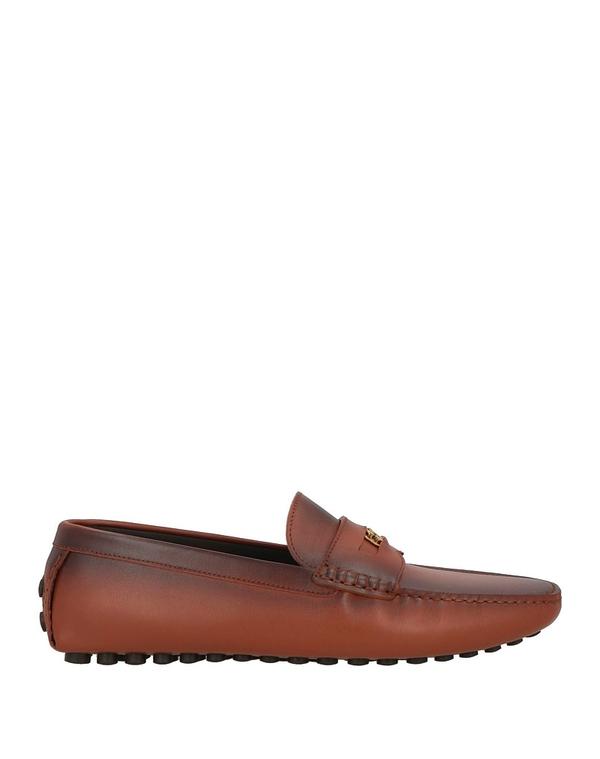 ロベルトカヴァリ メンズ シューズ スリッポン・ローファー ROBERTO CAVALLI モカシン Tan タン