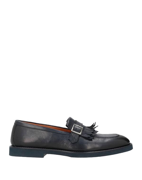 ドンカルズ メンズ シューズ スリッポン・ローファー DOUCAL\u0027S モカシン Midnight Blue 青碧