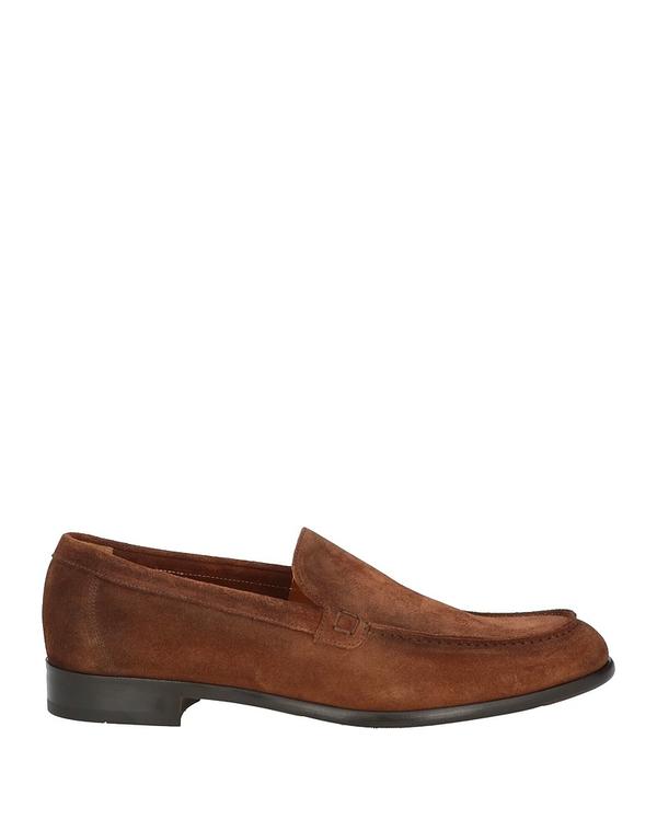 ドンカルズ メンズ シューズ スリッポン・ローファー DOUCAL\u0027S モカシン Brown 赤銅色