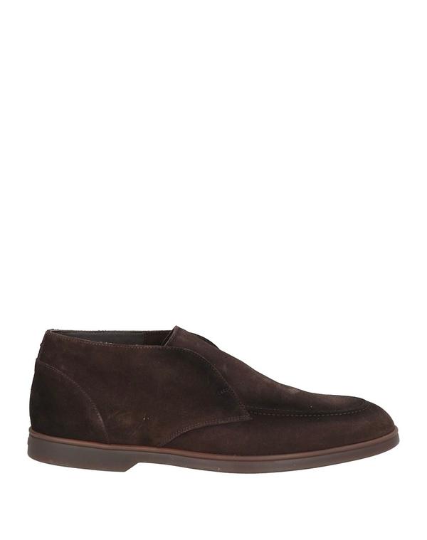 ドンカルズ メンズ シューズ スリッポン・ローファー DOUCAL\u0027S モカシン Brown 赤銅色