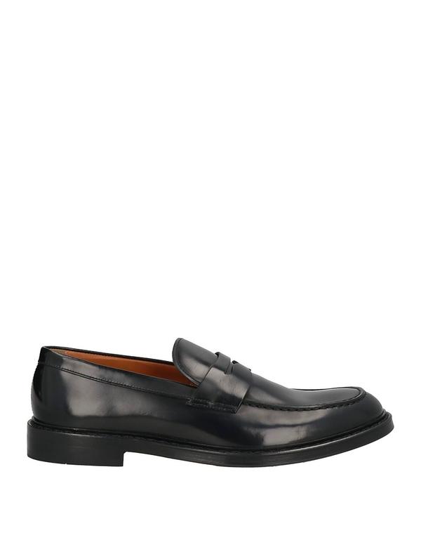 ドンカルズ メンズ シューズ スリッポン・ローファー DOUCAL\u0027S モカシン Black 黒いこと