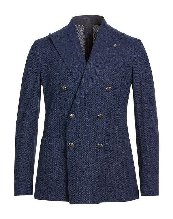 タリアトーレ メンズ アウター ジャケット・ブルゾン TAGLIATORE テーラードジャケット Navy ネイビー