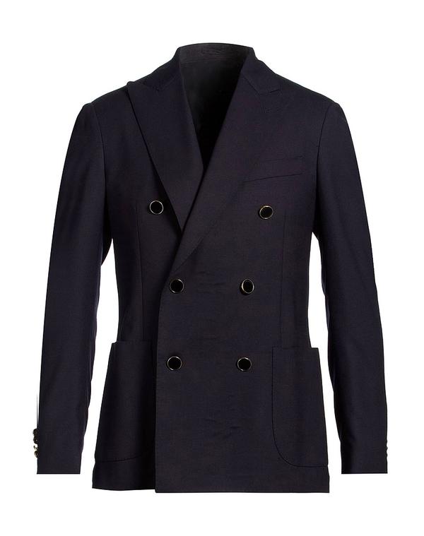 ラルディーニ メンズ アウター ジャケット・ブルゾン LARDINI テーラードジャケット Navy ネイビー