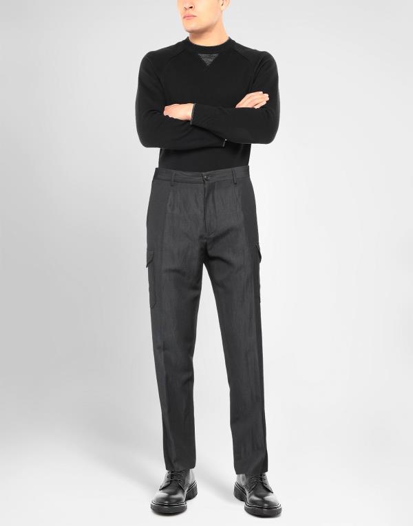 ベンチ 収納付 ゼニア カジュアルパンツ ボトムス メンズ Pants Black