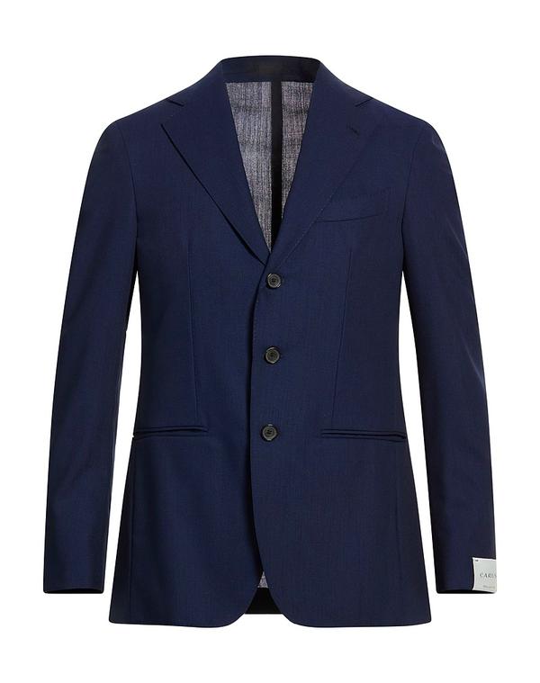 カルーゾ メンズ アウター ジャケット・ブルゾン CARUSO テーラードジャケット Navy ネイビー｜ReVida 店
