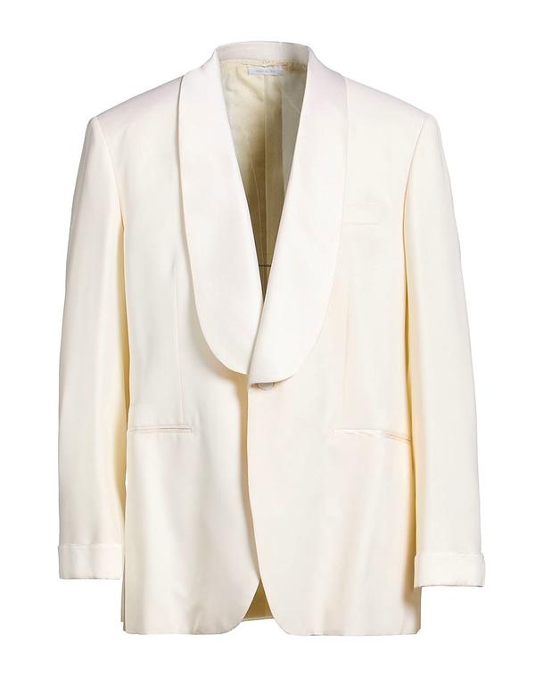 ブリオーニ メンズ アウター ジャケット・ブルゾン BRIONI テーラードジャケット Off White オフホワイト