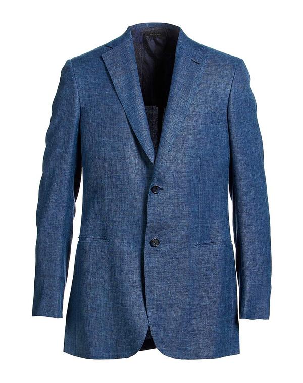 ブリオーニ メンズ アウター ジャケット・ブルゾン BRIONI テーラードジャケット Blue Gray グレー
