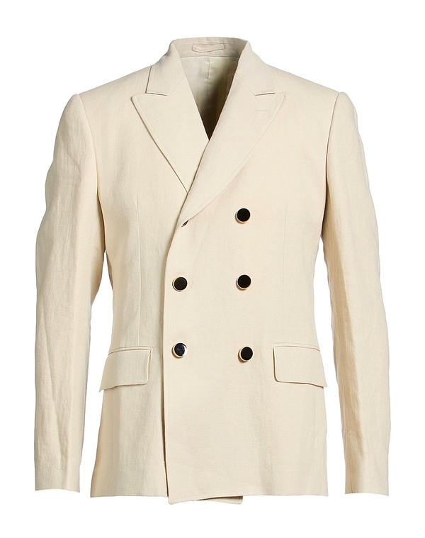 ラルディーニ メンズ アウター ジャケット・ブルゾン LARDINI テーラードジャケット Beige ベージュ