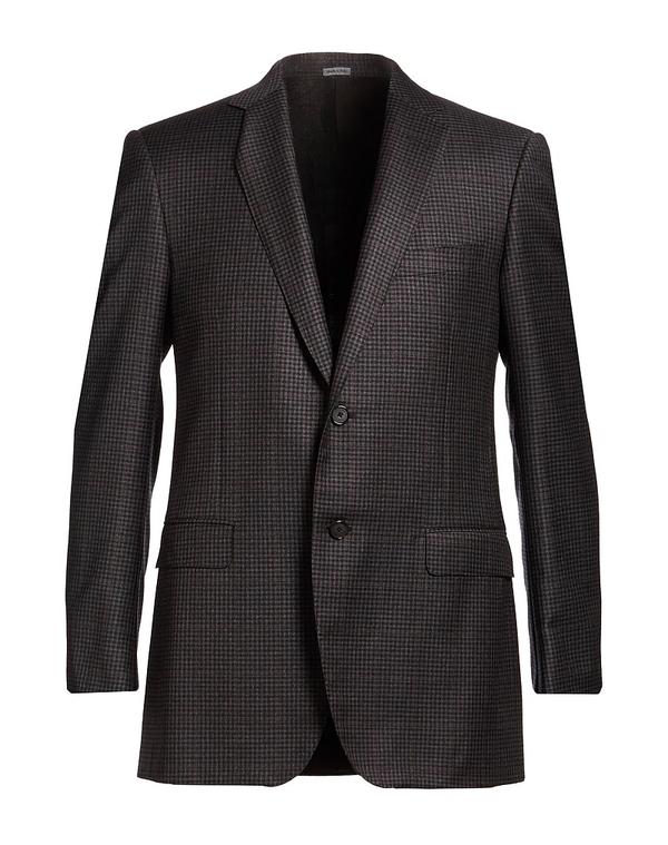 ランバン メンズ アウター ジャケット・ブルゾン LANVIN テーラードジャケット Charcoal チャコール