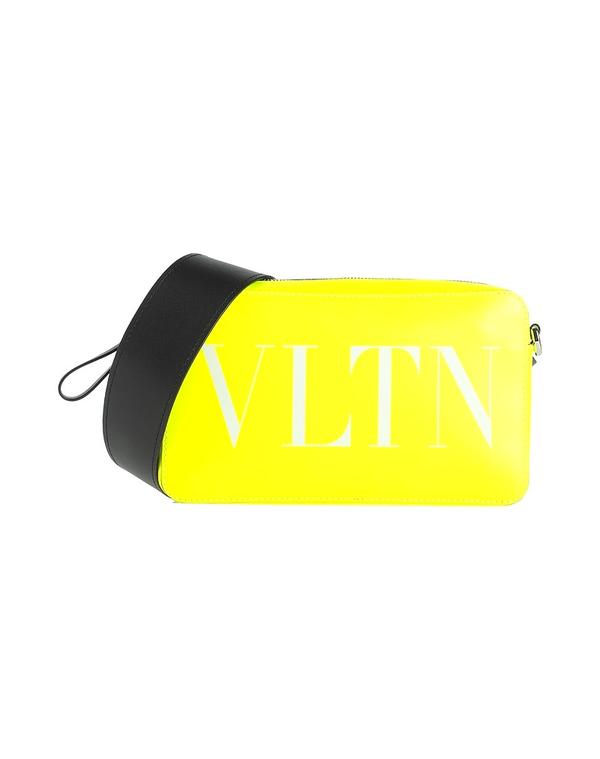 ヴァレンティノ メンズ 御徒面子 VALENTINO GARAVANI クロスボディバッグ Lime Green 菩提樹 ショルダーバッグ・メッセンジャーバッグ-メンズバッグ