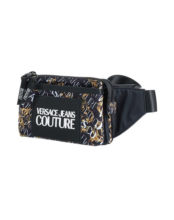 ヴェルサーチ メンズ バッグ VERSACE JEANS COUTURE ウエストポーチ Black ブラック