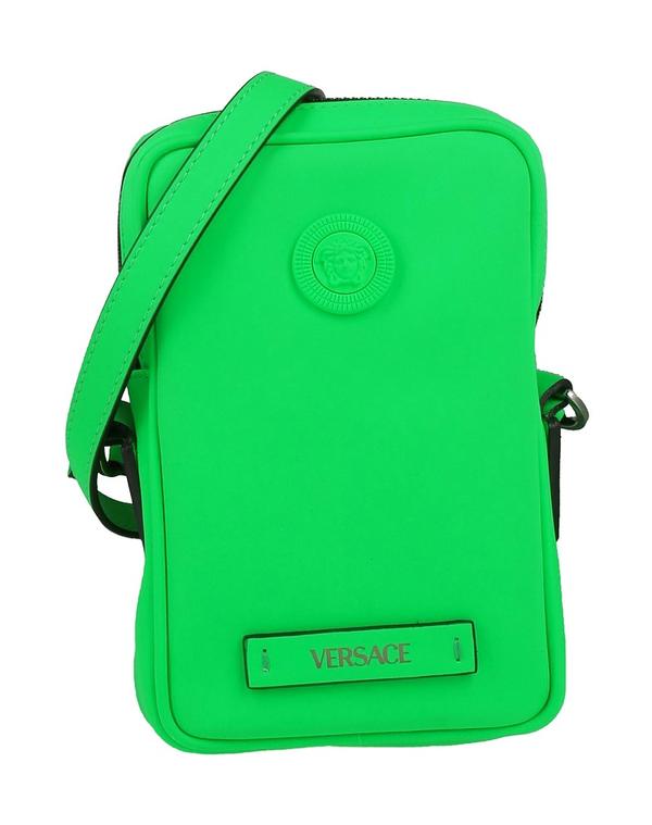 ヴェルサーチ メンズ バッグ VERSACE クロスボディバッグ Green グリーン｜ReVida 店