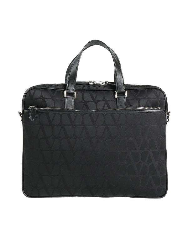 ヴァレンティノ メンズ バッグ VALENTINO GARAVANI ハンドバッグ Black ブラック