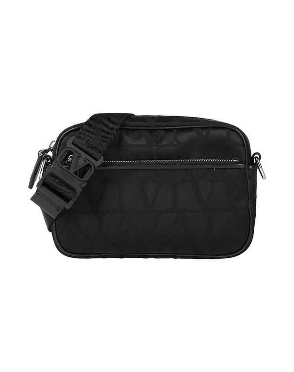 ヴァレンティノ メンズ 御徒面子 VALENTINO GARAVANI クロスボディバッグ Black 黒いこと バッグ・小物・ブランド雑貨-ショルダーバッグ・メッセンジャーバッグ
