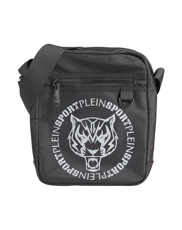 飾り気の無い 運動競技 メンズ 御徒面子 PLEIN SPORT クロスボディバッグ Black 黒いこと