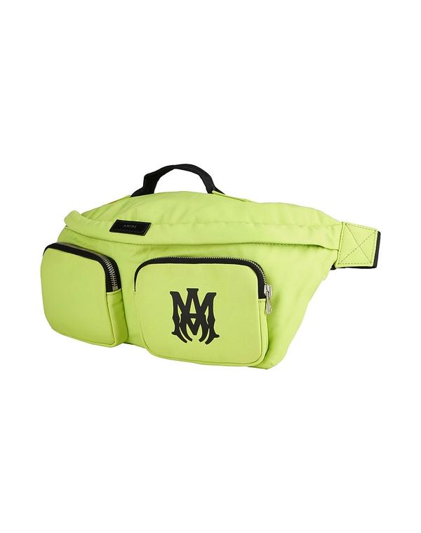 アミリ メンズ 御徒面子 AMIRI 酉の方角合切袋 Lime Green 菩提樹