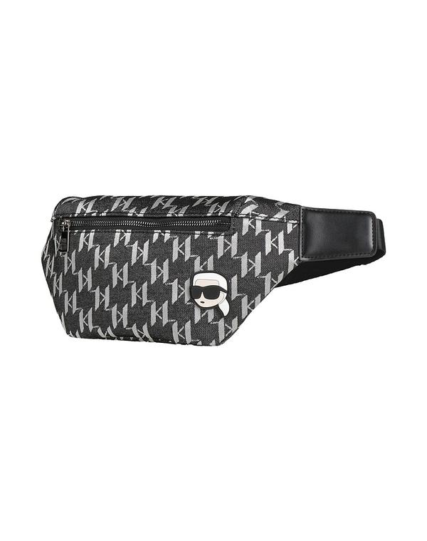 カール ラガーフェルド メンズ バッグ KARLAGERFELD ウエストポーチ Charcoal チャコール