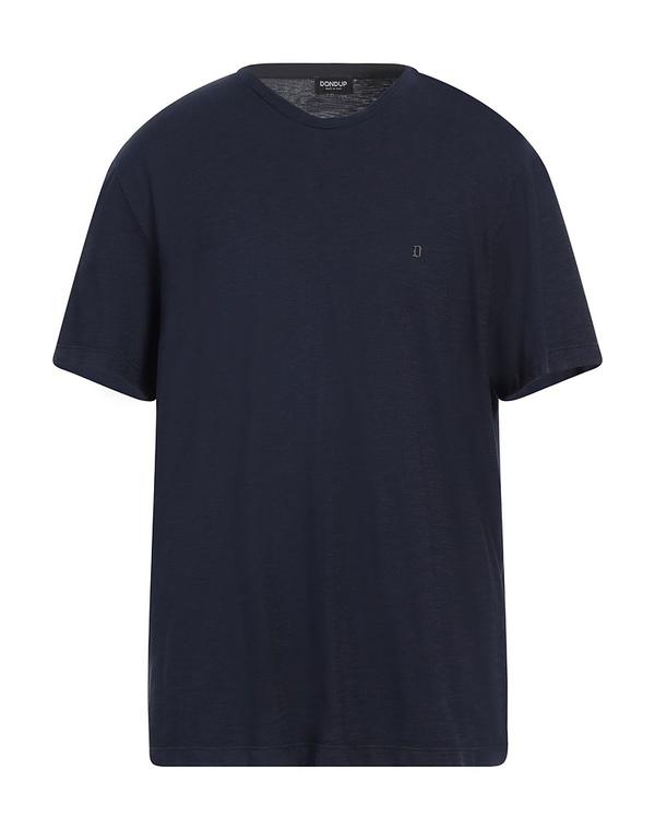 ドンダップ メンズ トップス Tシャツ DONDUP ベーシック Tシャツ Midnight Blue ブルー