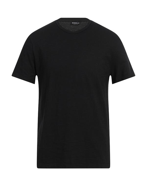 ドンダップ メンズ トップス Tシャツ DONDUP ベーシック Tシャツ Black ブラック
