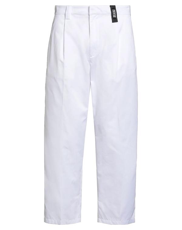 ヴェルサーチ メンズ ボトムス カジュアルパンツ VERSACE JEANS COUTURE チノパンツ White ホワイト
