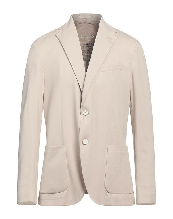 チルコロ 1901 メンズ アウター ジャケット・ブルゾン CIRCOLO 1901 テーラードジャケット Beige ベージュ｜ReVida 店