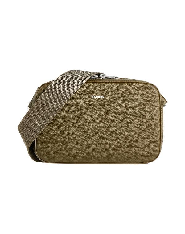 サンドロ メンズ バッグ SANDRO ウエストポーチ Khaki カーキ｜ReVida 店