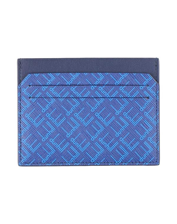 ダン吸血鬼 メンズ 付属品 紙入れ DUNHILL 歌留多入れもの Blue 青み